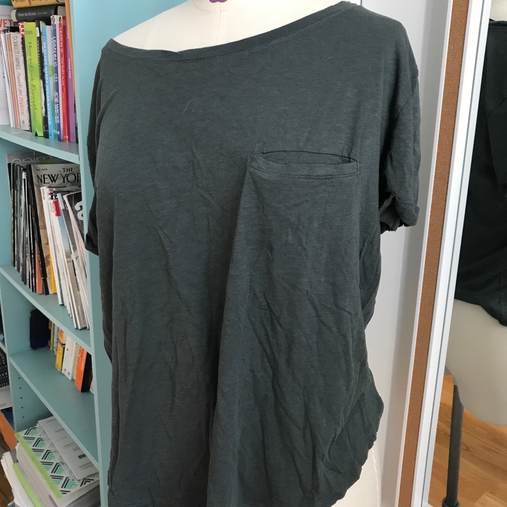 Off Shoulder Slouchy Tee